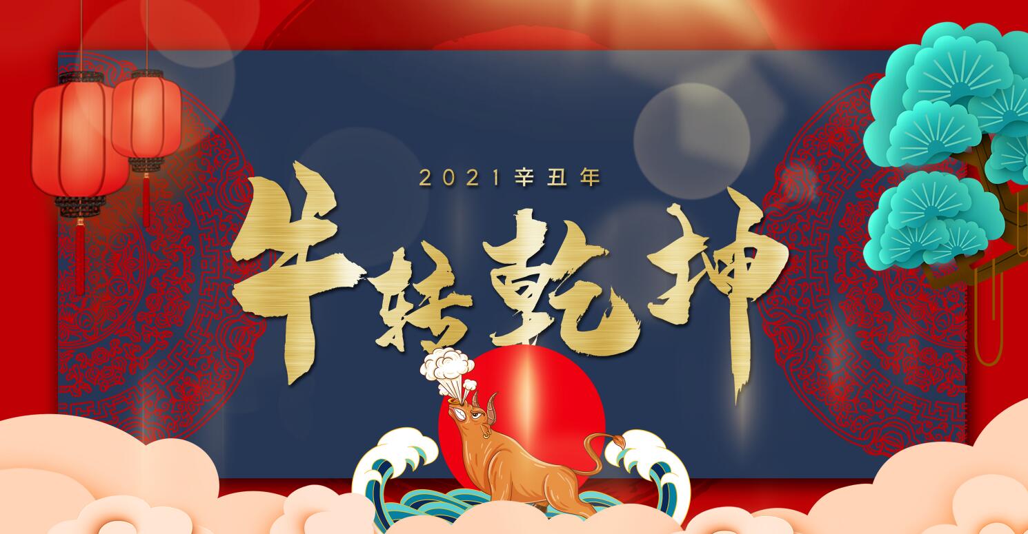 牛转乾坤，2021让我们坚定前行！